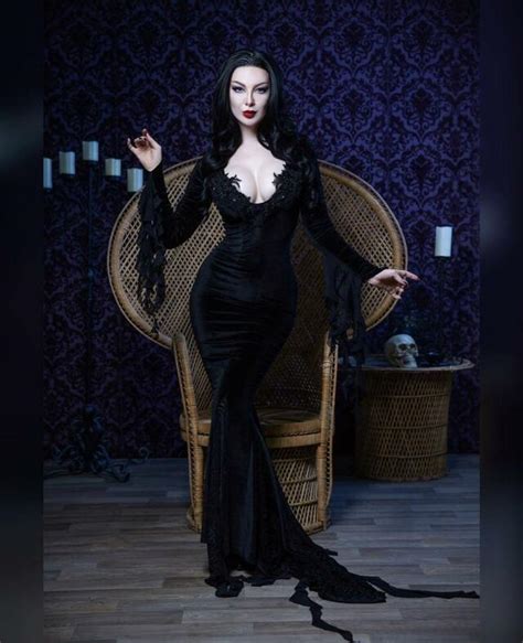 morticia addams naked|Morticia